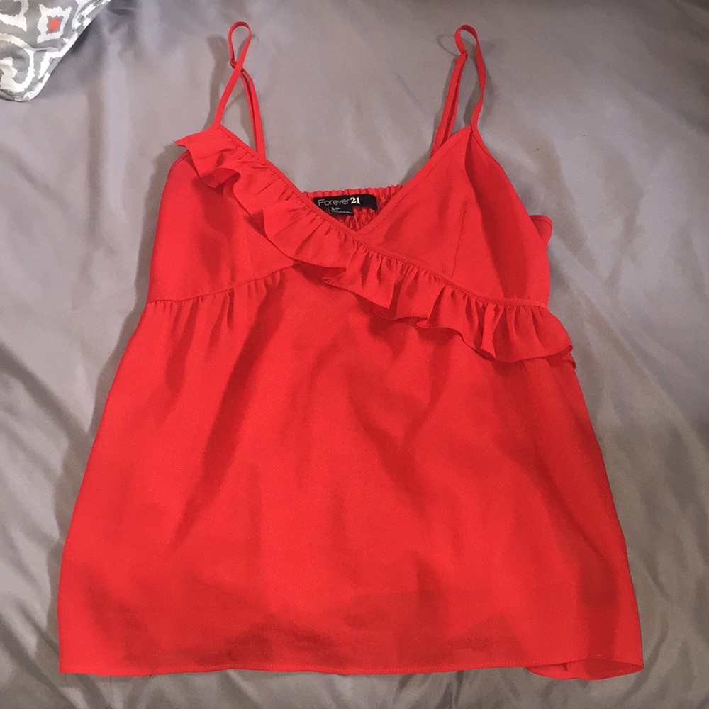 red forever 21 tank top! ❤️